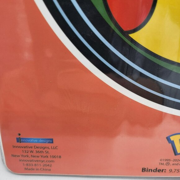 Pikachu Pokémon 025 3 Ring Binder 9.75 X 11.5 X 1.5 Red & Yellow School Supplies - Picture 5 of 10